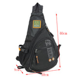 Men Oxford Sling Knapsack Shoulder Messenger Chest Bag Laptop Kettle Travel Assault Single Back Pack Cross Body Trekking Bags