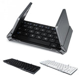 Aluminium Bluetooth Folding Keyboard for ipad  PC tablet phon