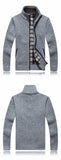 Afs JEEP New arrival Autumn Men's Warm Sweaters Warm Winter Pullover Mens Sweaters Casual Knitwear Fleece Velvet Clothing 60-SUETER-FOREVER KRN