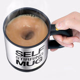 hot sale New 4 colors Stainless Steel Lazy Self Stirring Mug Electric Auto Mixing Tea Milk Coffee Cup Office Gift Eco-Friendly-THERMO-FOREVER KRN