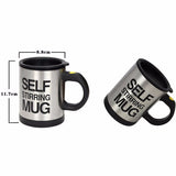 hot sale New 4 colors Stainless Steel Lazy Self Stirring Mug Electric Auto Mixing Tea Milk Coffee Cup Office Gift Eco-Friendly-THERMO-FOREVER KRN