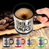 hot sale New 4 colors Stainless Steel Lazy Self Stirring Mug Electric Auto Mixing Tea Milk Coffee Cup Office Gift Eco-Friendly-THERMO-FOREVER KRN