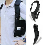 Portable Men's Travel Holder Anti-Theft Safety Hidden Underarm Holster Shoulder Phone Bag Case Agent package-VEST-FOREVER KRN