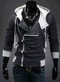 New 2017 Spring & Autumn Fashion Casual Slim Cardigan Assassin Creed Hoodies Sweatshirt Outerwear Jackets Men,Size M-6XL,W20-SUDADERAS-FOREVER KRN