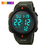 Skmei Luxury Brand Mens Sports Watches Dive 50m Digital LED Military Watch Men Fashion Casual Electronics Wristwatches Hot Clock-WATCHS-FOREVER KRN