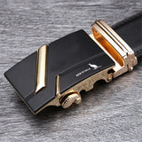 Famous Brand Belt Men 100% Good Quality Cowskin Genuine Luxury Leather Men's Belts for Men,Strap Male Metal Automatic Buckle-CINTURONES-FOREVER KRN