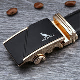 Famous Brand Belt Men 100% Good Quality Cowskin Genuine Luxury Leather Men's Belts for Men,Strap Male Metal Automatic Buckle-CINTURONES-FOREVER KRN