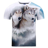 Mr.1991INC New Fashion Men/women 3d t-shirt funny print colorful hair Lion King summer cool t shirt street wear tops tees-FOREVER KRN