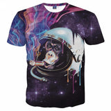 Mr.1991INC New Fashion Men/women 3d t-shirt funny print colorful hair Lion King summer cool t shirt street wear tops tees-FOREVER KRN