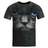 Mr.1991INC New Fashion Men/women 3d t-shirt funny print colorful hair Lion King summer cool t shirt street wear tops tees-FOREVER KRN