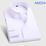 2017 Brand New Men Shirt Male Dress Shirts Men's Fashion Casual Long Sleeve Business Formal Shirt camisa social masculina-CAMISAS-FOREVER KRN