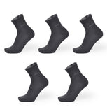 Brand New Men Bamboo Fiber Socks High Quality Casual Breatheable Anti-Bacterial Man Long Sock 5pairs / lot-CALCETINES-FOREVER KRN