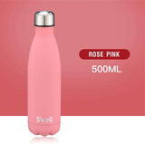 New Top Quality Swell Coke Bottle Creative Insulation Cup With High-grad Stainless Steel Vacuum Bottle Star Coffee Cup Water Cup-THERMO-FOREVER KRN