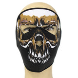 Details about Neoprene FULL Face Reversible Biker Skateboard Motor Bike Scary Sports Mask-MASCARA FACIAL-FOREVER KRN