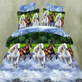 Medusa 3d wolf king/queen/twin size 3/4pcs bedding set of duvet/doona cover bed sheet pillow cases bed linen set-COBERTOR-FOREVER KRN