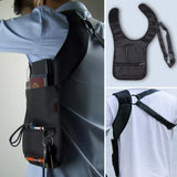 Portable Men's Travel Holder Anti-Theft Safety Hidden Underarm Holster Shoulder Phone Bag Case Agent package-VEST-FOREVER KRN