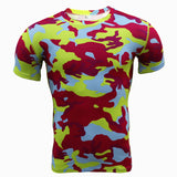 New 3D Print Fitness T Shirt Men Quick Dry T-shirt Crossfit Casual Fashion Tshirt Summer Camo Camouflage Compression Top Tees-PLAYERAS-FOREVER KRN