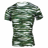 New 3D Print Fitness T Shirt Men Quick Dry T-shirt Crossfit Casual Fashion Tshirt Summer Camo Camouflage Compression Top Tees-PLAYERAS-FOREVER KRN