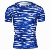 New 3D Print Fitness T Shirt Men Quick Dry T-shirt Crossfit Casual Fashion Tshirt Summer Camo Camouflage Compression Top Tees-PLAYERAS-FOREVER KRN