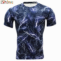 New 3D Print Fitness T Shirt Men Quick Dry T-shirt Crossfit Casual Fashion Tshirt Summer Camo Camouflage Compression Top Tees-PLAYERAS-FOREVER KRN