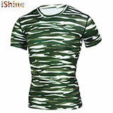 New 3D Print Fitness T Shirt Men Quick Dry T-shirt Crossfit Casual Fashion Tshirt Summer Camo Camouflage Compression Top Tees-PLAYERAS-FOREVER KRN