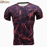 New 3D Print Fitness T Shirt Men Quick Dry T-shirt Crossfit Casual Fashion Tshirt Summer Camo Camouflage Compression Top Tees-PLAYERAS-FOREVER KRN