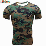 New 3D Print Fitness T Shirt Men Quick Dry T-shirt Crossfit Casual Fashion Tshirt Summer Camo Camouflage Compression Top Tees-PLAYERAS-FOREVER KRN