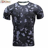 New 3D Print Fitness T Shirt Men Quick Dry T-shirt Crossfit Casual Fashion Tshirt Summer Camo Camouflage Compression Top Tees-PLAYERAS-FOREVER KRN