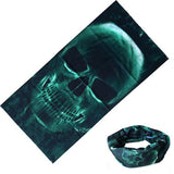 New 2017 Skull Bandana Bike Camouflage Tube Neck Face Mask Headscarf Spiderman Sport Headband Pick Skull Print Bandanas-MASCARA FACIAL-FOREVER KRN