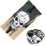 New 2017 Skull Bandana Bike Camouflage Tube Neck Face Mask Headscarf Spiderman Sport Headband Pick Skull Print Bandanas-MASCARA FACIAL-FOREVER KRN