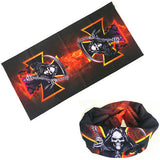 New 2017 Skull Bandana Bike Camouflage Tube Neck Face Mask Headscarf Spiderman Sport Headband Pick Skull Print Bandanas-MASCARA FACIAL-FOREVER KRN