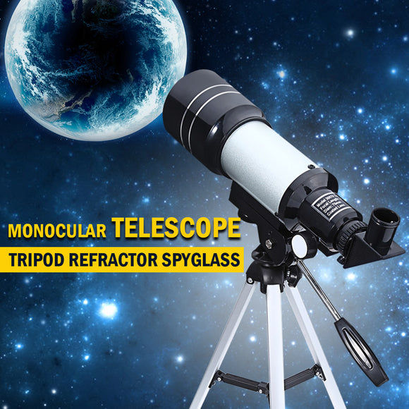 Professional Telescope Astronomical Monocular With Tripod Refractor Spyglass Zoom High  Powerful For Astronomic Space