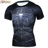 2017New Compression T Shirt Men Anime Superhero Skull Superman Fitness 3D Tshirt Bodybuilding Summer Crossfit Funny Bape T-shirt-PLAYERAS-FOREVER KRN