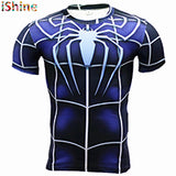 2017New Compression T Shirt Men Anime Superhero Skull Superman Fitness 3D Tshirt Bodybuilding Summer Crossfit Funny Bape T-shirt-PLAYERAS-FOREVER KRN