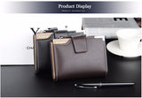 Baellerry brand Wallet men leather men wallets purse short male clutch leather wallet mens money bag quality guarantee