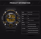 Men Sports Watches S-SHOCK Military Watch Fashion Wristwatches Dive Men's Sport LED Digital Watches Waterproof Relogio Masculino-WATCHS-FOREVER KRN