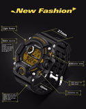 Men Sports Watches S-SHOCK Military Watch Fashion Wristwatches Dive Men's Sport LED Digital Watches Waterproof Relogio Masculino-WATCHS-FOREVER KRN