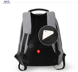 Multifunction USB charging Men 15inch Laptop Backpacks For Teenager Fashion Male Mochila Leisure Travel backpack anti thief-MOCHILAS Y BOLSOS-FOREVER KRN