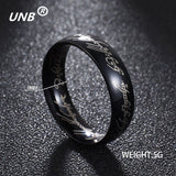 UNB 2017 Midi Stainless Steel One Ring of Power Gold the Lord of Ring Lovers Women Men Fashion Jewelry Wholesale Free Shipping-ANILLOS-FOREVER KRN