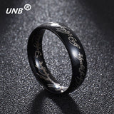 UNB 2017 Midi Stainless Steel One Ring of Power Gold the Lord of Ring Lovers Women Men Fashion Jewelry Wholesale Free Shipping-ANILLOS-FOREVER KRN