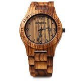 Bewell ZS-W086B Luxury Brand Wood Watch Men Analog Quartz Movement Date Waterproof Wooden Watches Male Wristwatches relogio