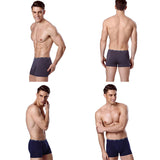 Hot Sale 5 Pieces Per Set Sexy Boxer Soft Comfortable Men Boxers Underwear Solid Panties Underpants Cueca Boxer shorts Homme-BOXER-FOREVER KRN