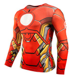 Hot Sale Fitness MMA Compression Shirt Men Anime Bodybuilding Long Sleeve Crossfit 3D Superman Punisher T Shirt Tops Tees-PLAYERAS-FOREVER KRN