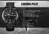 INFANTRY Men Watches Analog Quartz Wristwatch Waterproof Chronograph Auto Date Sports Watch Relogio Masculino 2017 New Fashion