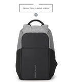 Multifunction USB charging Men 15inch Laptop Backpacks For Teenager Fashion Male Mochila Leisure Travel backpack anti thief-MOCHILAS Y BOLSOS-FOREVER KRN