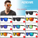 Fashion Guy's Sun Glasses From Kdeam Polarized Sunglasses Men Classic Design All-Fit Mirror Sunglass With Brand Box CE-Sunglasses-FOREVER KRN