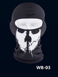 New Skull Ghost Skeleton Hat Balaclava Hood Cosplay Costume Tactical Paintball Army Airsoft Military Snowboard Full Face Mask-MASK FACE-FOREVER KRN