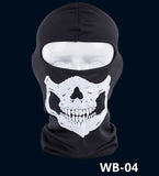 New Skull Ghost Skeleton Hat Balaclava Hood Cosplay Costume Tactical Paintball Army Airsoft Military Snowboard Full Face Mask-MASK FACE-FOREVER KRN