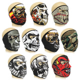 Details about Neoprene FULL Face Reversible Biker Skateboard Motor Bike Scary Sports Mask-MASCARA FACIAL-FOREVER KRN