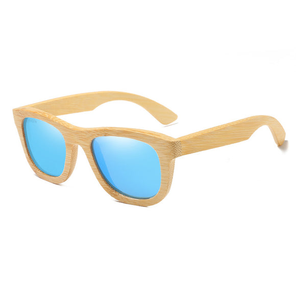 EZREAL Wooden Sunglasses Polarized Bamboo brand sun glasses Vintage Wood Case Beach Sunglasses for Driving gafas de sol